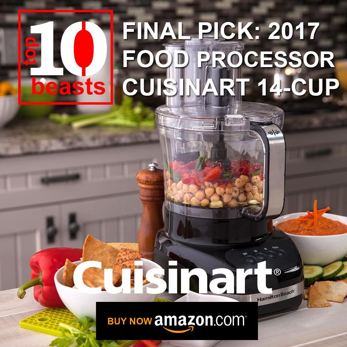NO.1 Best Food processors 2017-Top 10 Beasts