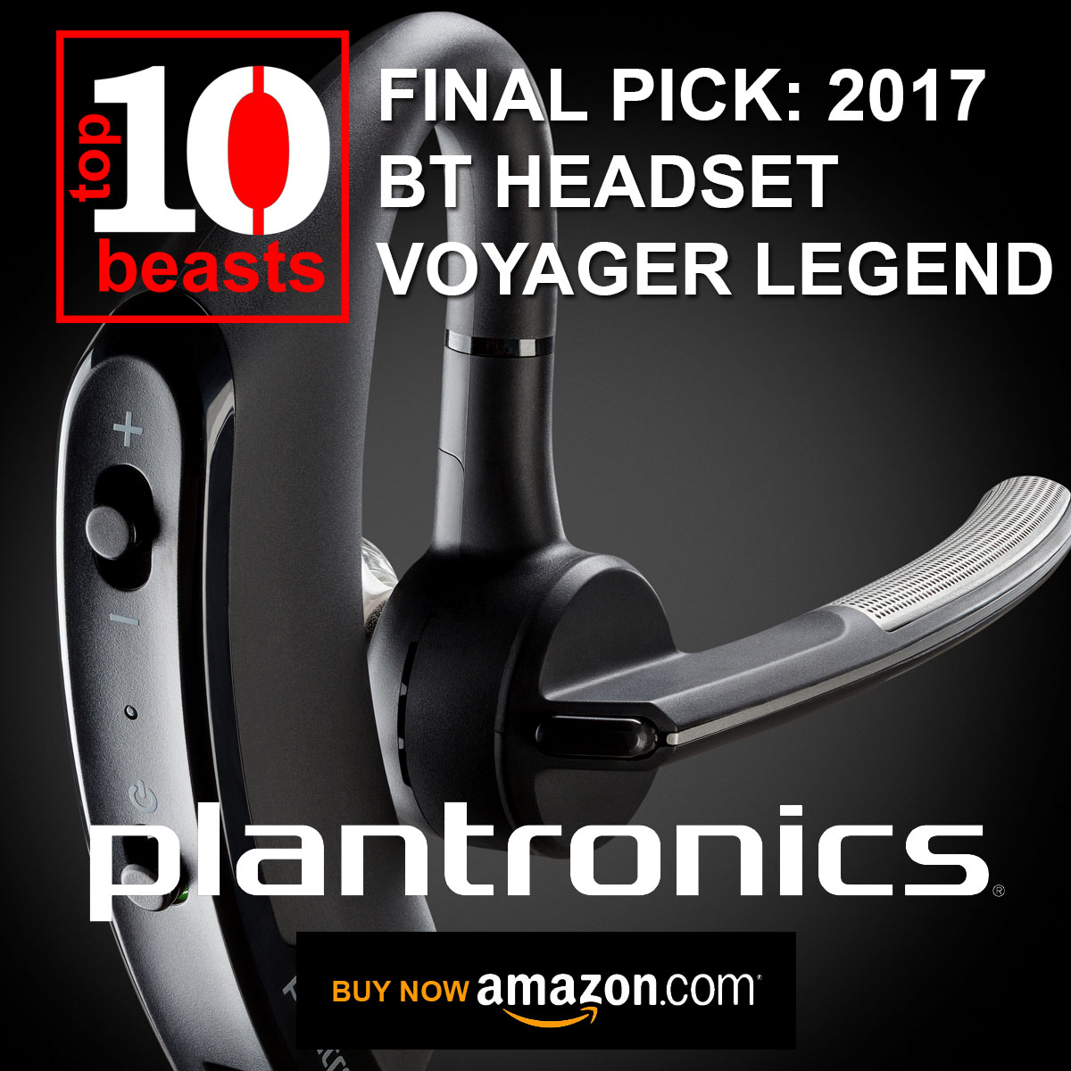 NO.1 Best Bluetooth Headsets 2017 Top 10 Beasts